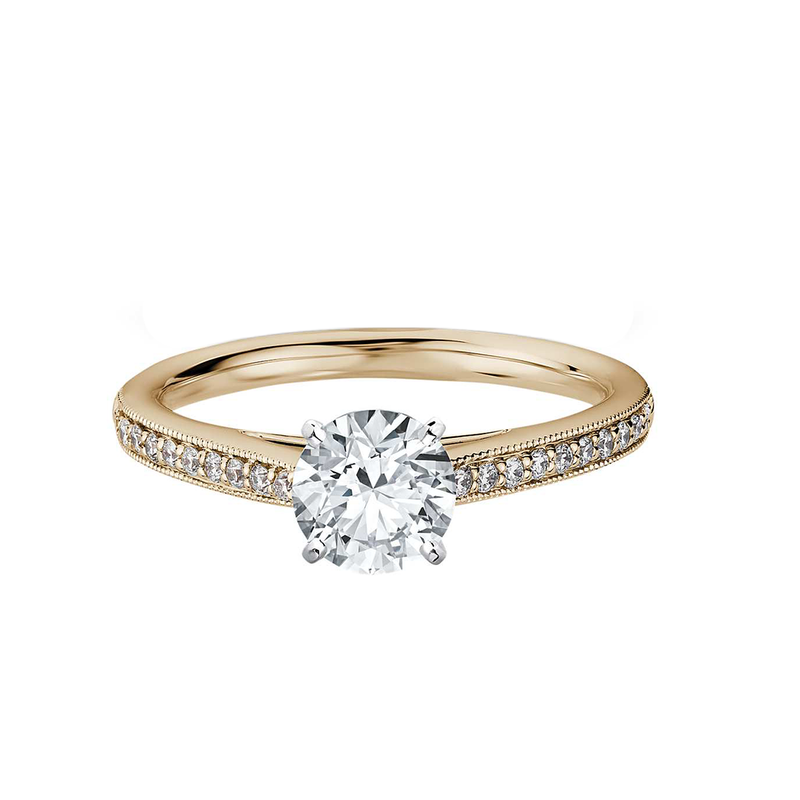 Riviera pavé 2025 diamond ring